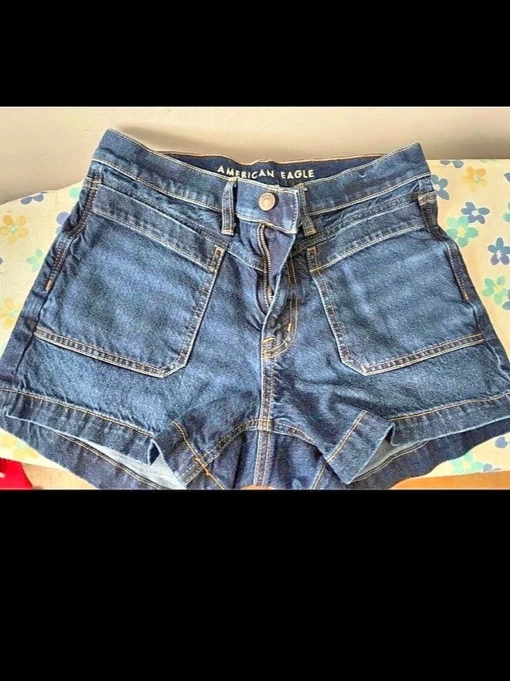 American Eagle Denim Jean Shorts Size 4